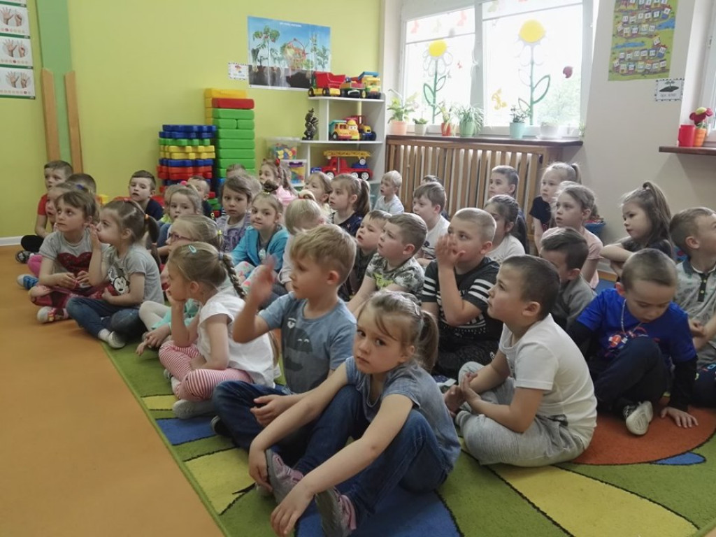 Lekcja o serze w przedszkolu 