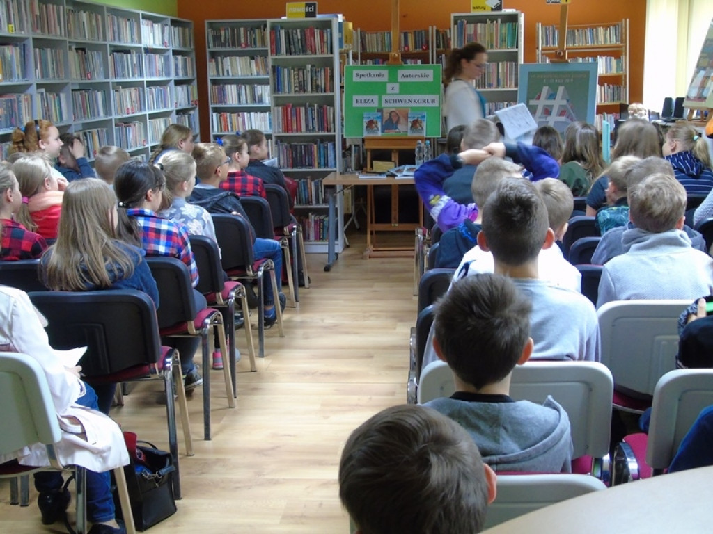 Spotkanie z pisarką Elizą Schwenkgrub