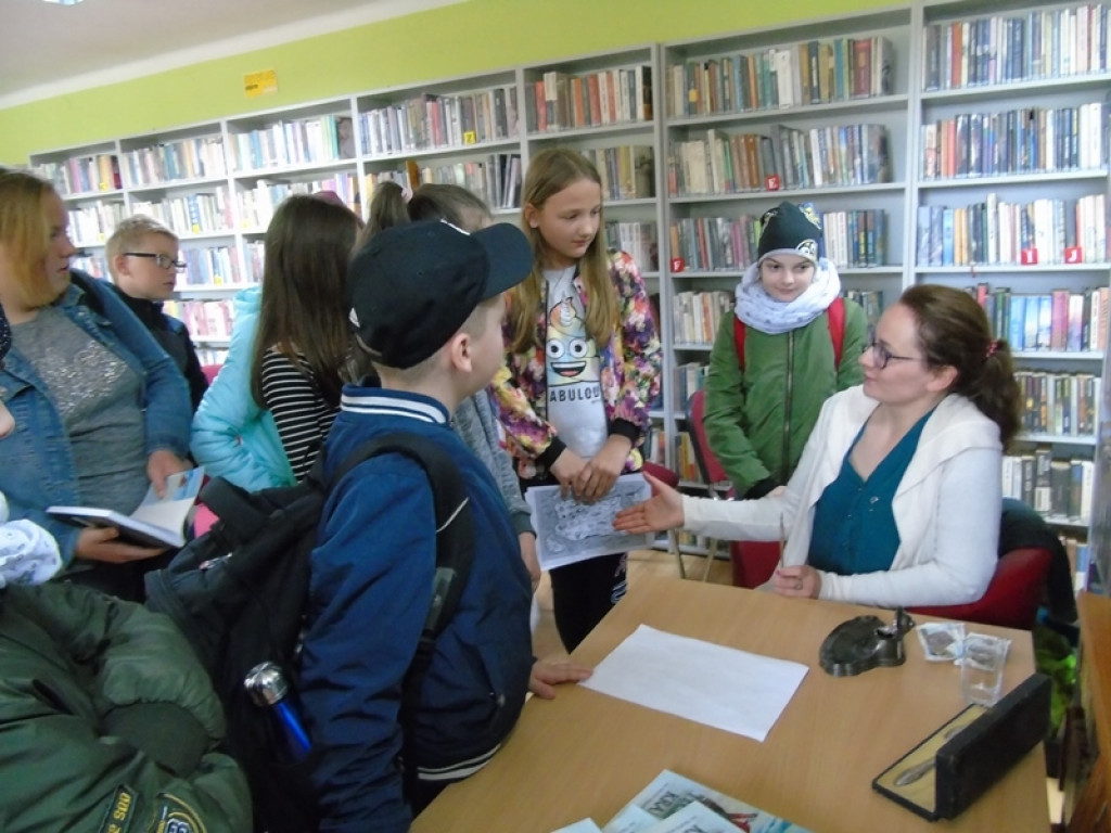 Spotkanie z pisarką Elizą Schwenkgrub