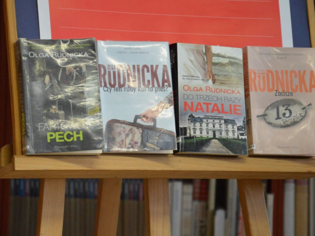 Spotkanie z Olgą Rudnicką