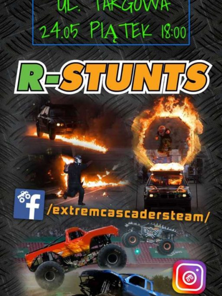 Pokaz kaskaderski w Radzyniu - zapowiedź