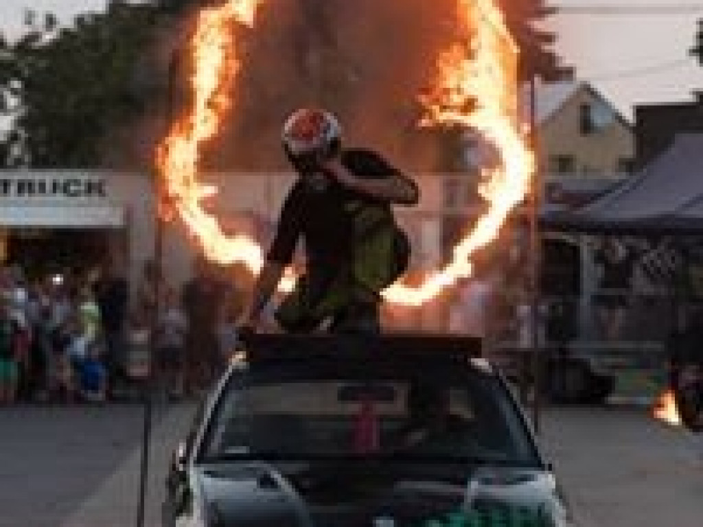 Pokaz kaskaderski w Radzyniu - zapowiedź