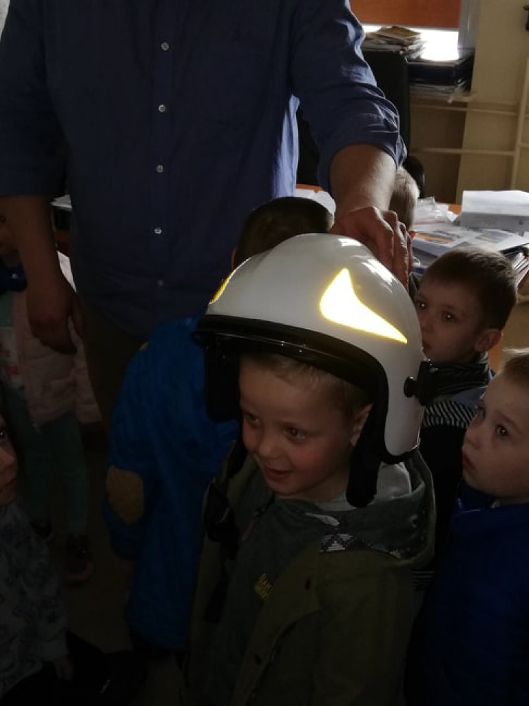 Przedszkolaki z wizytą w Urzędzie Gminy w Ulanie-Majoracie