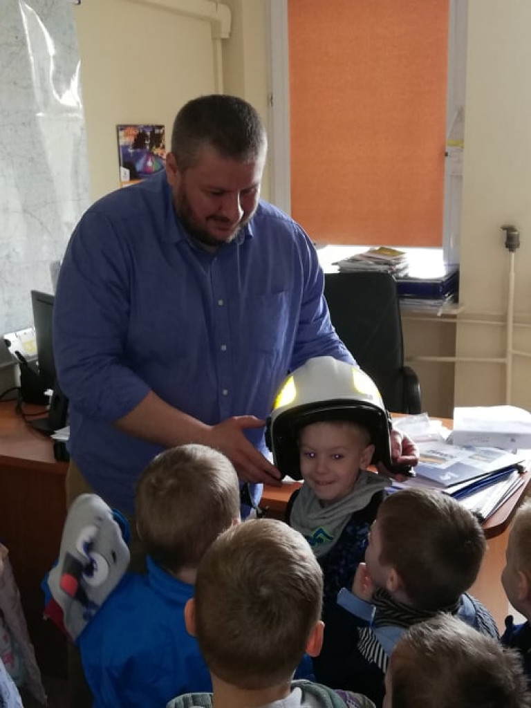 Przedszkolaki z wizytą w Urzędzie Gminy w Ulanie-Majoracie