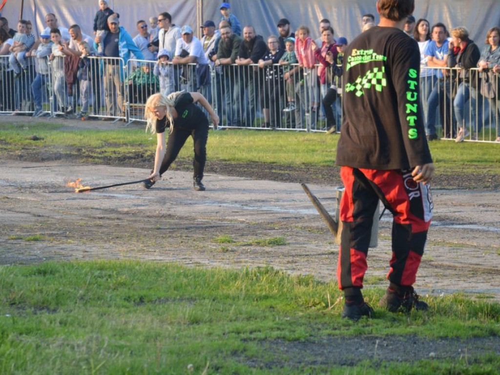 Pokaz kaskaderski w Radzyniu