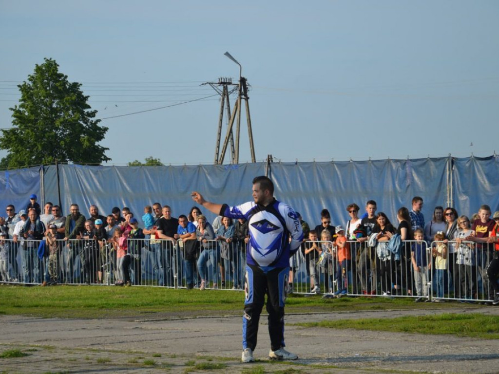 Pokaz kaskaderski w Radzyniu