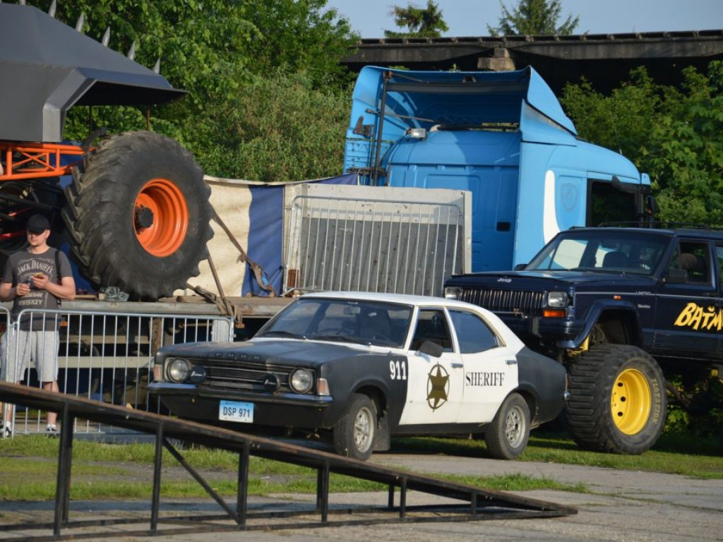 Pokaz kaskaderski w Radzyniu