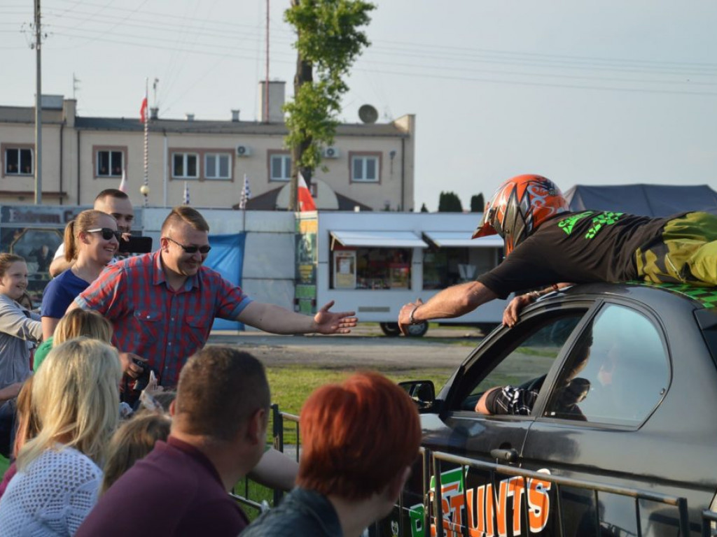 Pokaz kaskaderski w Radzyniu