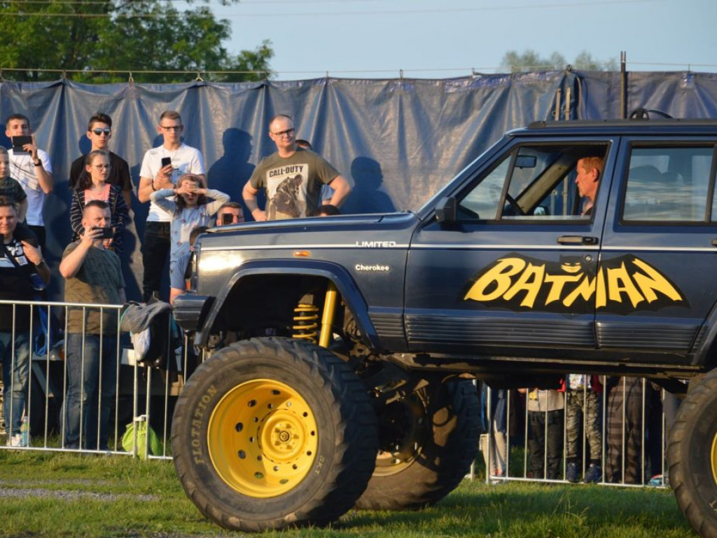Pokaz kaskaderski w Radzyniu