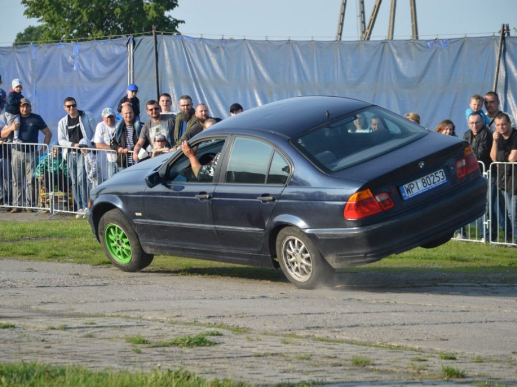 Pokaz kaskaderski w Radzyniu