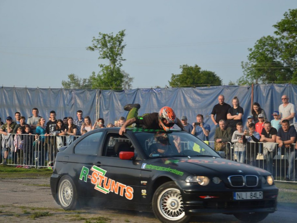 Pokaz kaskaderski w Radzyniu