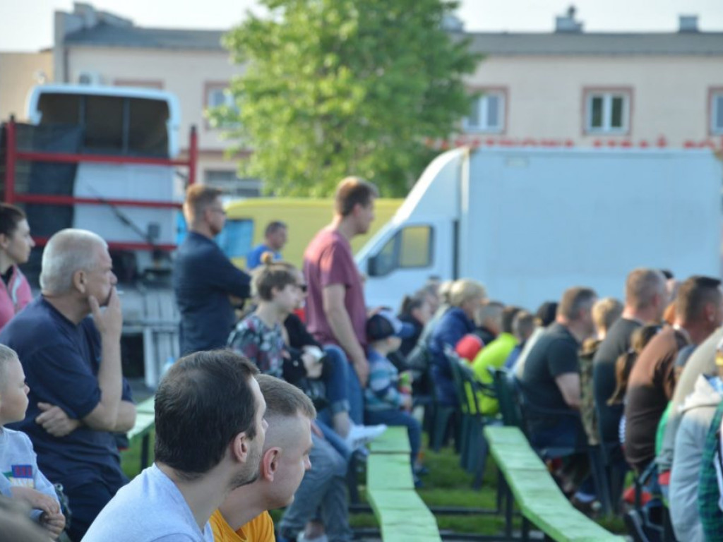 Pokaz kaskaderski w Radzyniu