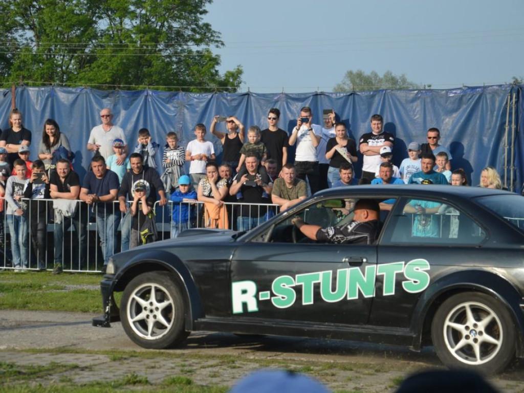 Pokaz kaskaderski w Radzyniu