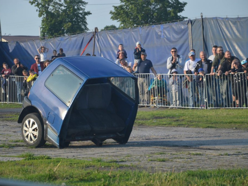 Pokaz kaskaderski w Radzyniu
