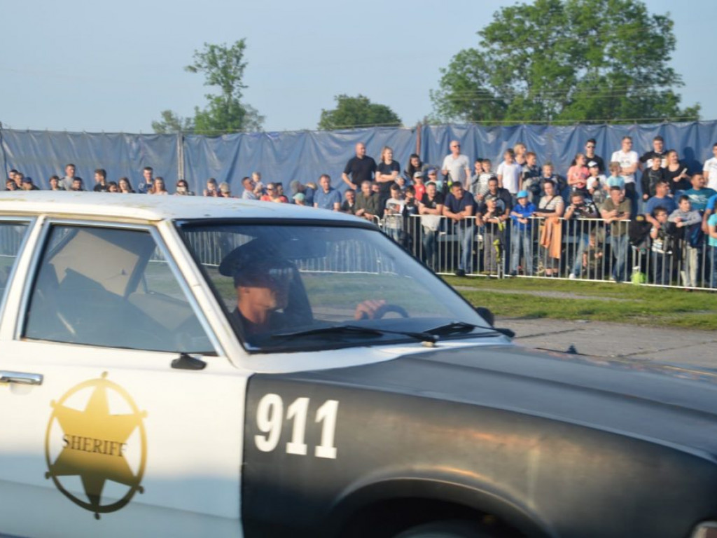 Pokaz kaskaderski w Radzyniu