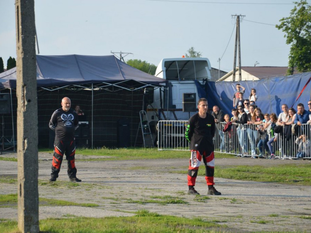 Pokaz kaskaderski w Radzyniu