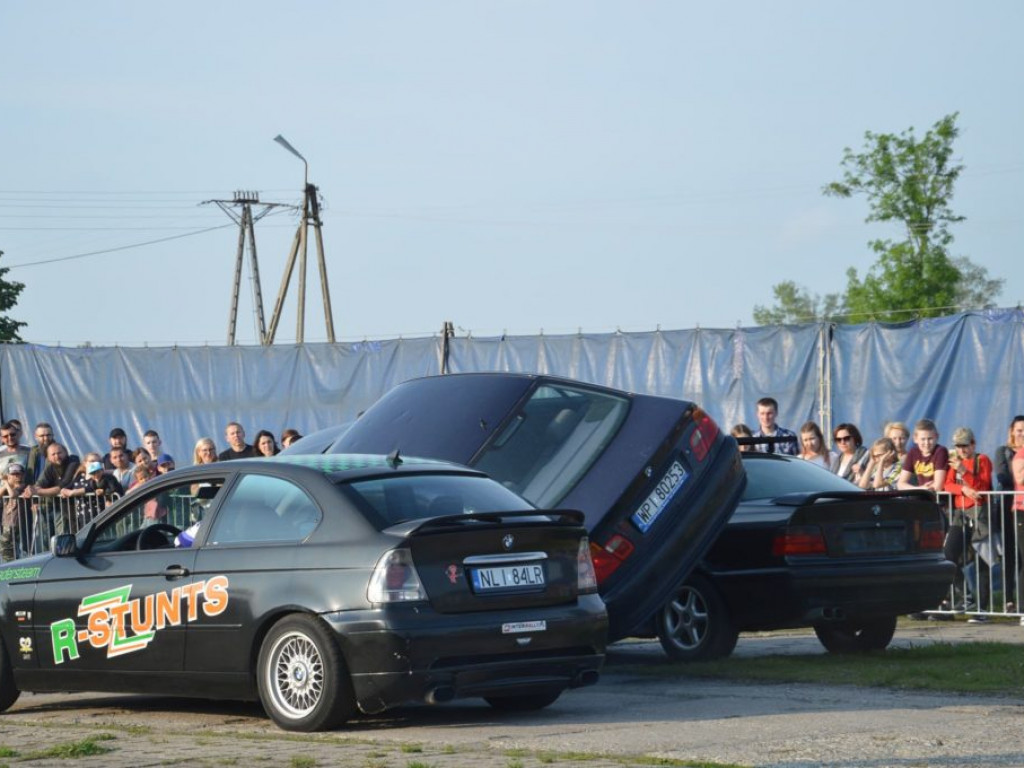 Pokaz kaskaderski w Radzyniu