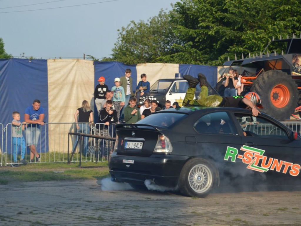 Pokaz kaskaderski w Radzyniu