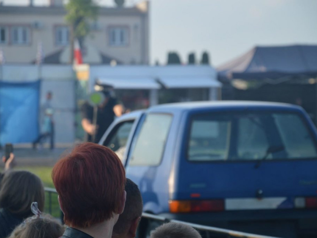 Pokaz kaskaderski w Radzyniu