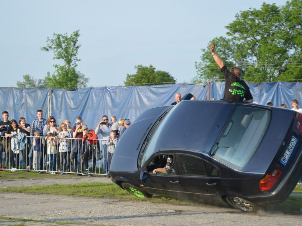 Pokaz kaskaderski w Radzyniu