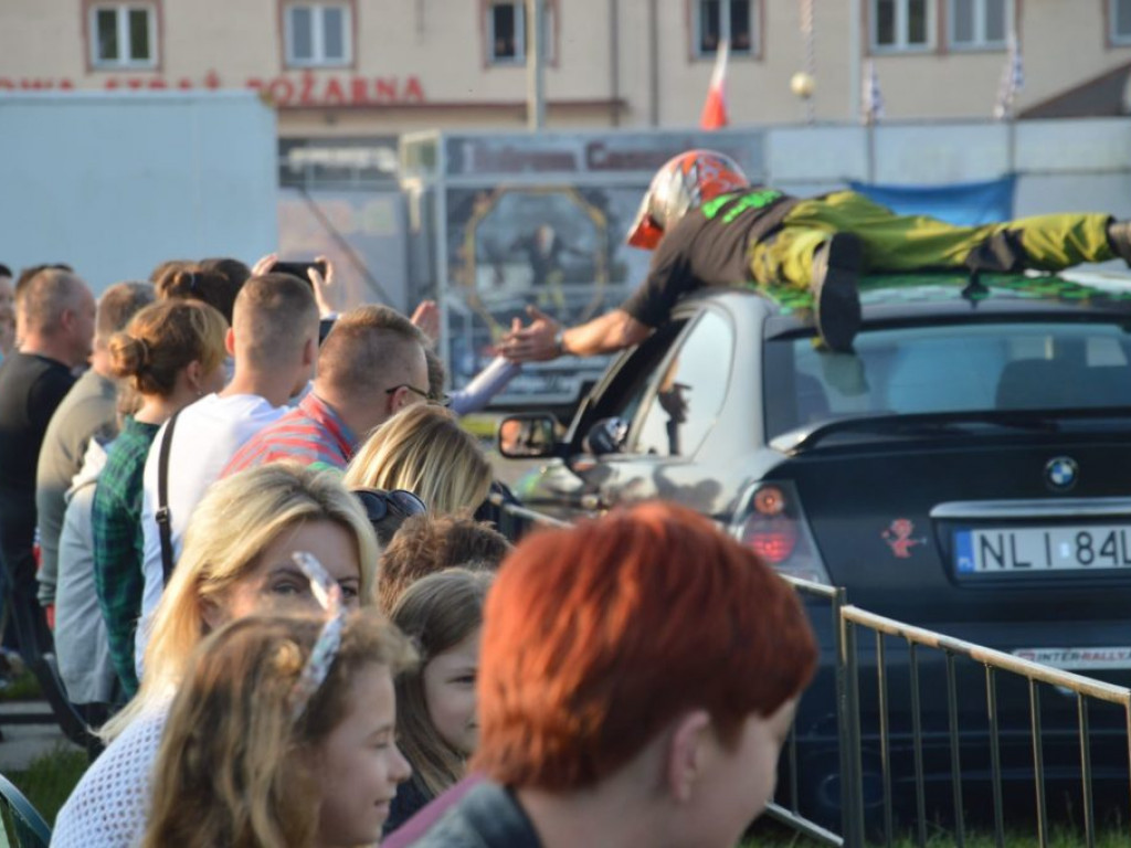 Pokaz kaskaderski w Radzyniu