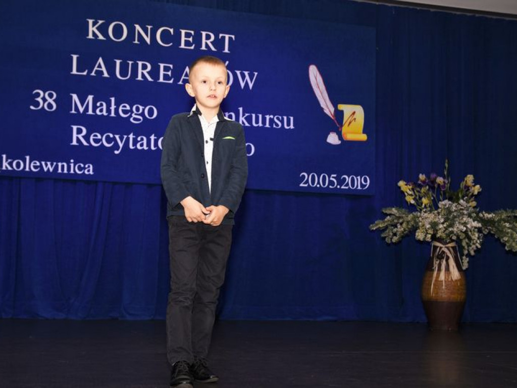 Koncert Laureatów 38. Małego Konkursu Recytatorskiego