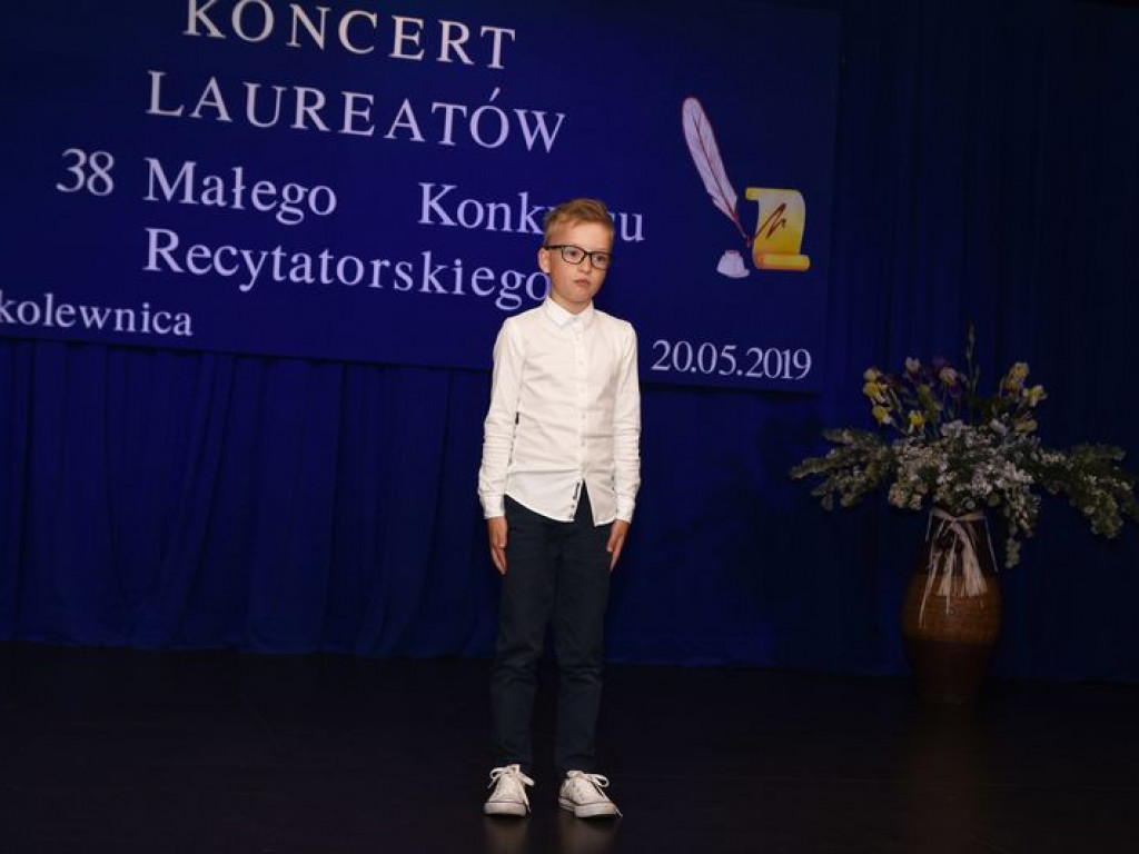 Koncert Laureatów 38. Małego Konkursu Recytatorskiego