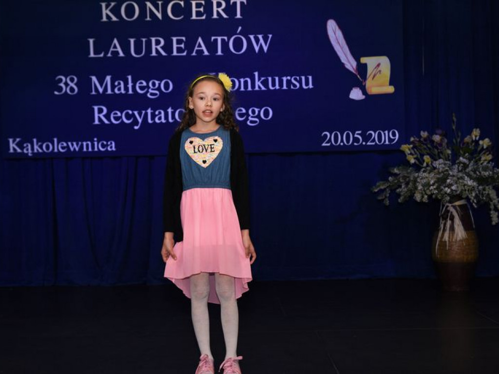 Koncert Laureatów 38. Małego Konkursu Recytatorskiego