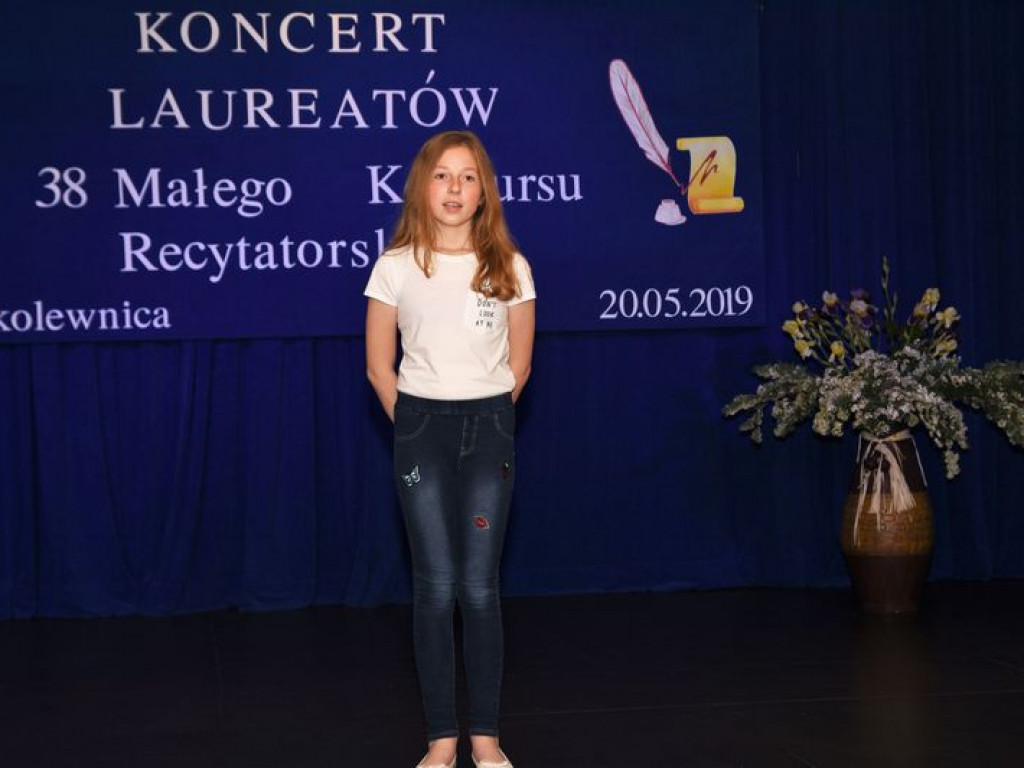 Koncert Laureatów 38. Małego Konkursu Recytatorskiego