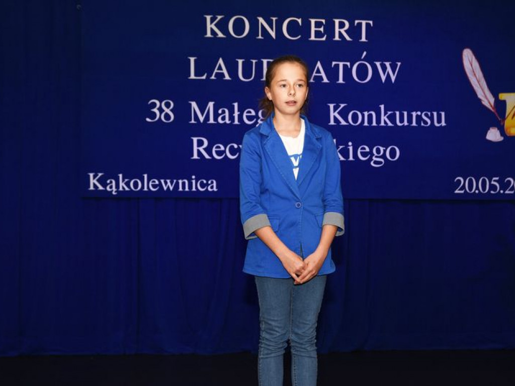 Koncert Laureatów 38. Małego Konkursu Recytatorskiego