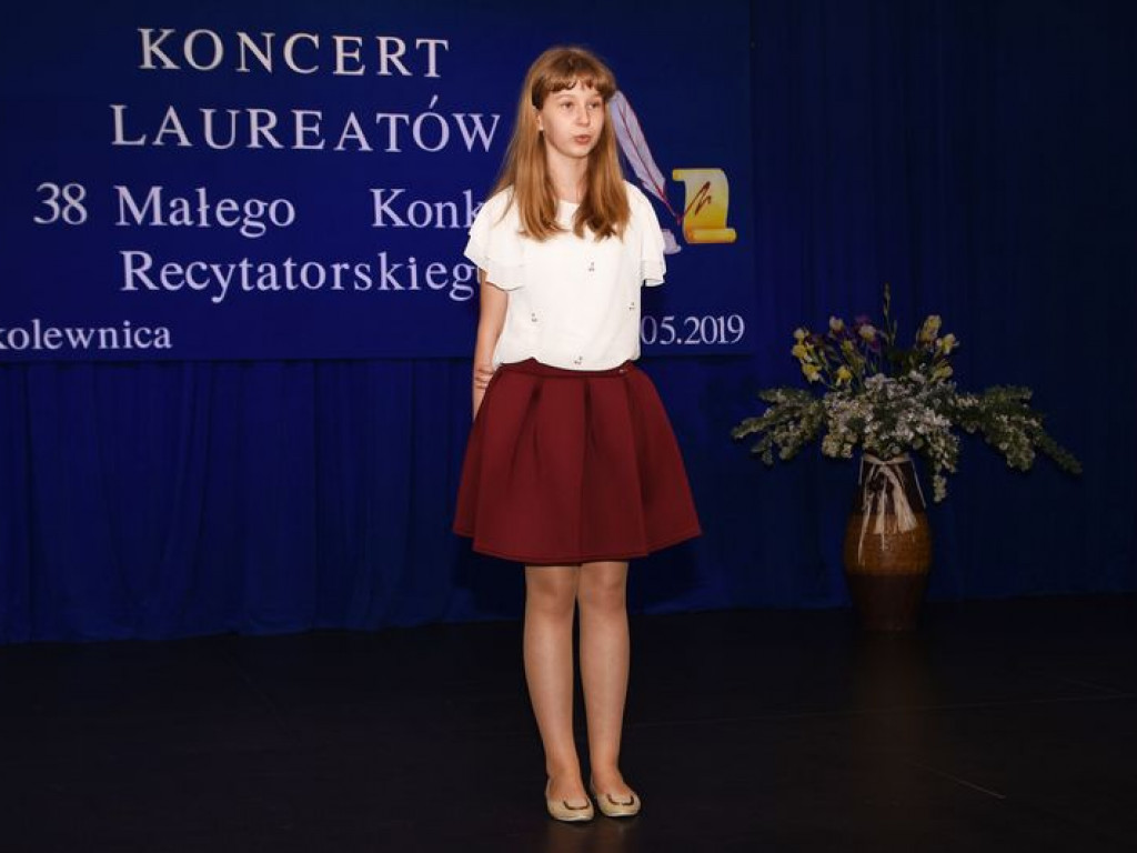 Koncert Laureatów 38. Małego Konkursu Recytatorskiego