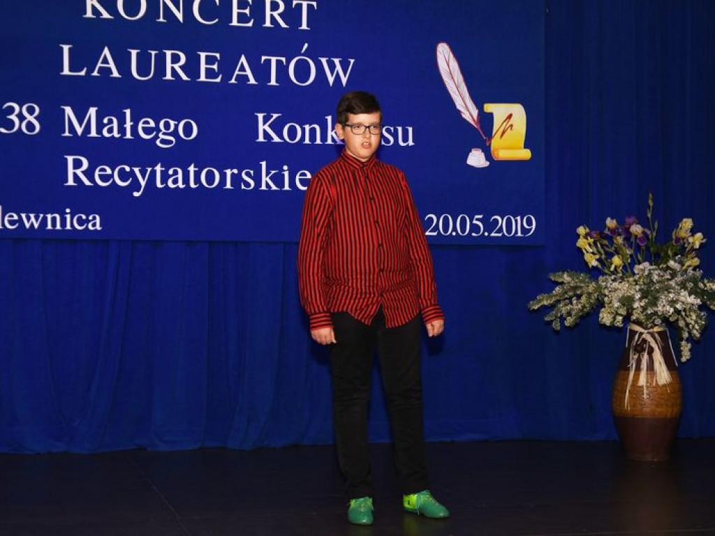 Koncert Laureatów 38. Małego Konkursu Recytatorskiego