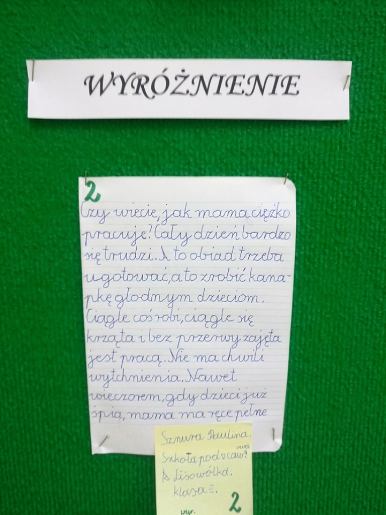 IX Międzyszkolny Konkurs Kaligraficzny - zdjęcia