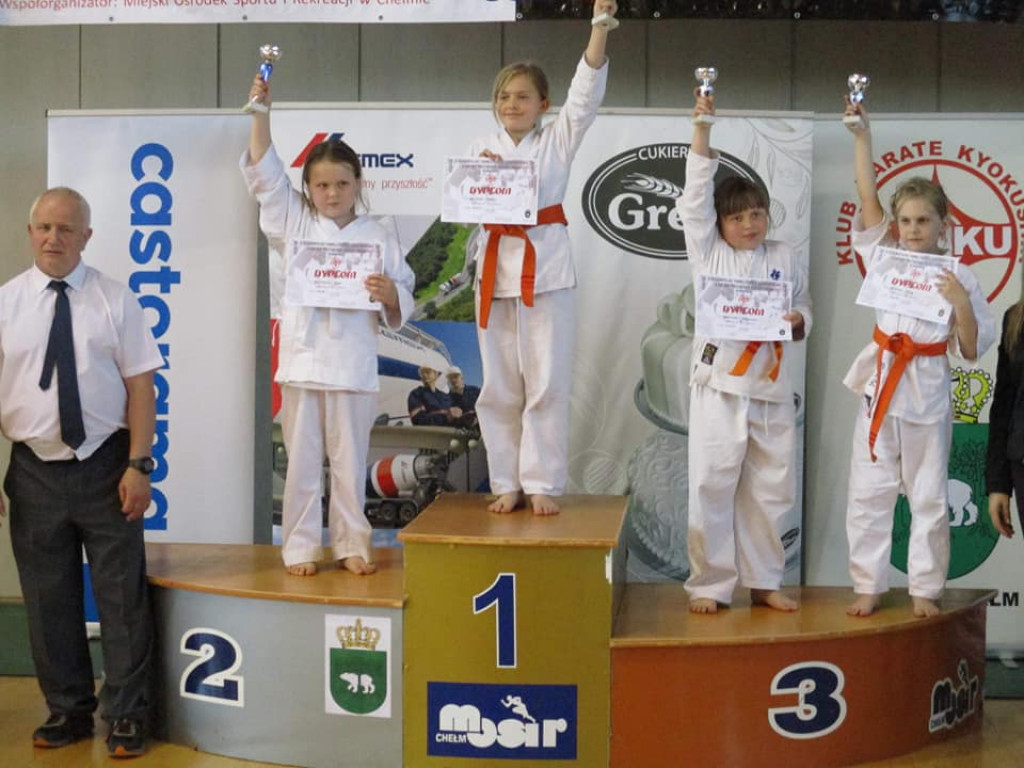 Sukcesy radzyńskich karateków w Chełmie