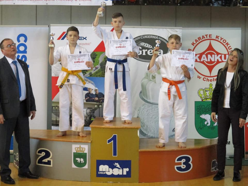 Sukcesy radzyńskich karateków w Chełmie