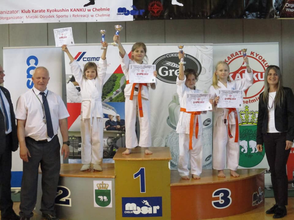 Sukcesy radzyńskich karateków w Chełmie
