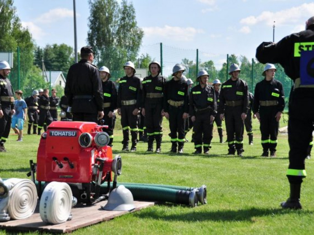 Gminne Zawody Sportowo-Pożarnicze w gminach Wohyń i Komarówka