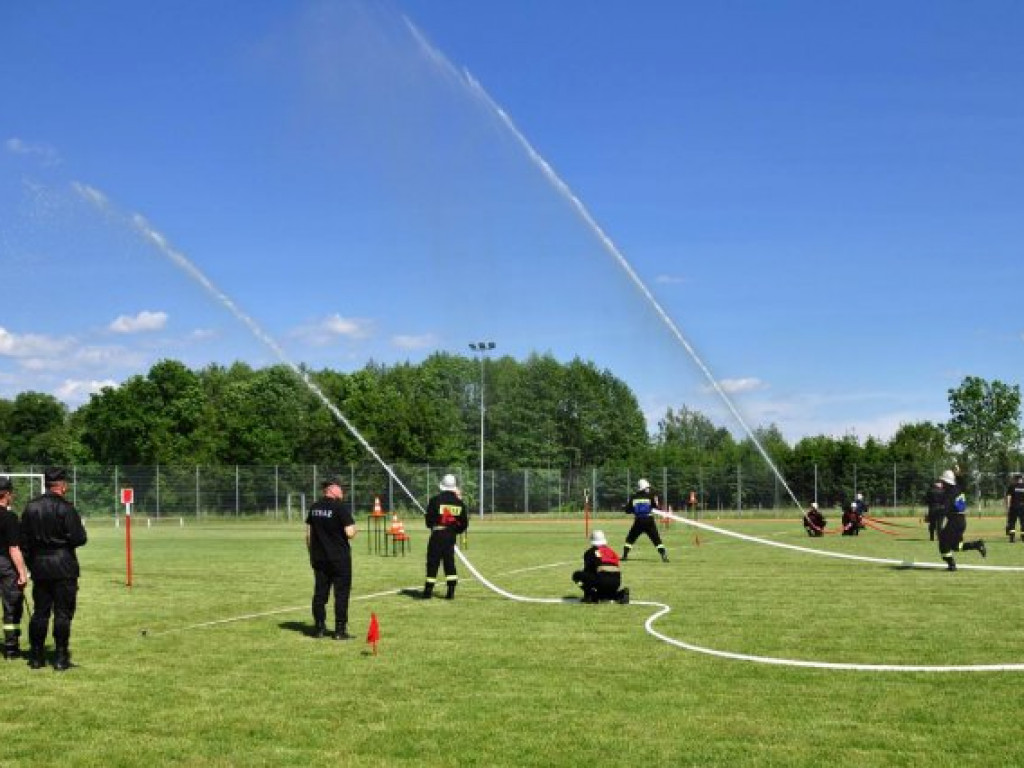 Gminne Zawody Sportowo-Pożarnicze w gminach Wohyń i Komarówka