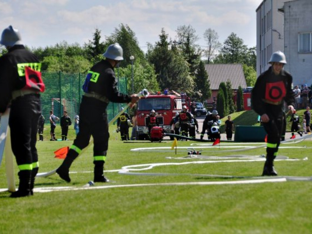 Gminne Zawody Sportowo-Pożarnicze w gminach Wohyń i Komarówka
