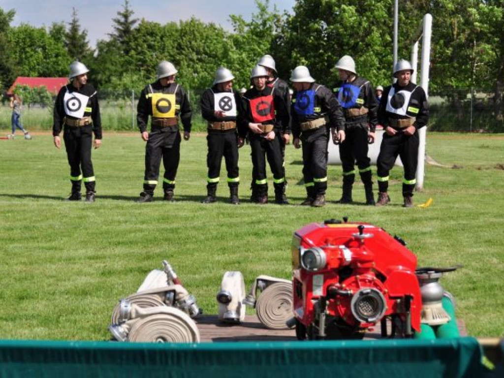 Gminne Zawody Sportowo-Pożarnicze w gminach Wohyń i Komarówka