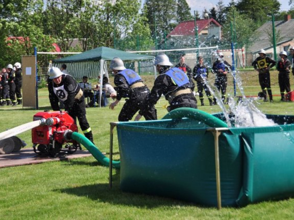 Gminne Zawody Sportowo-Pożarnicze w gminach Wohyń i Komarówka