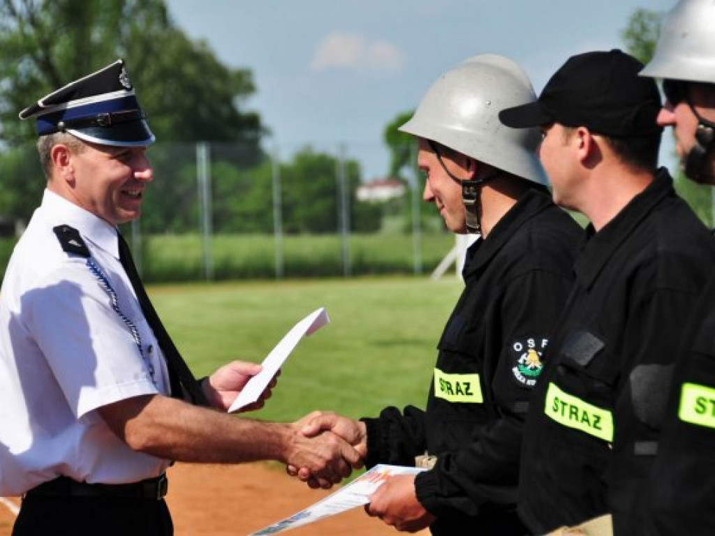 Gminne Zawody Sportowo-Pożarnicze w gminach Wohyń i Komarówka