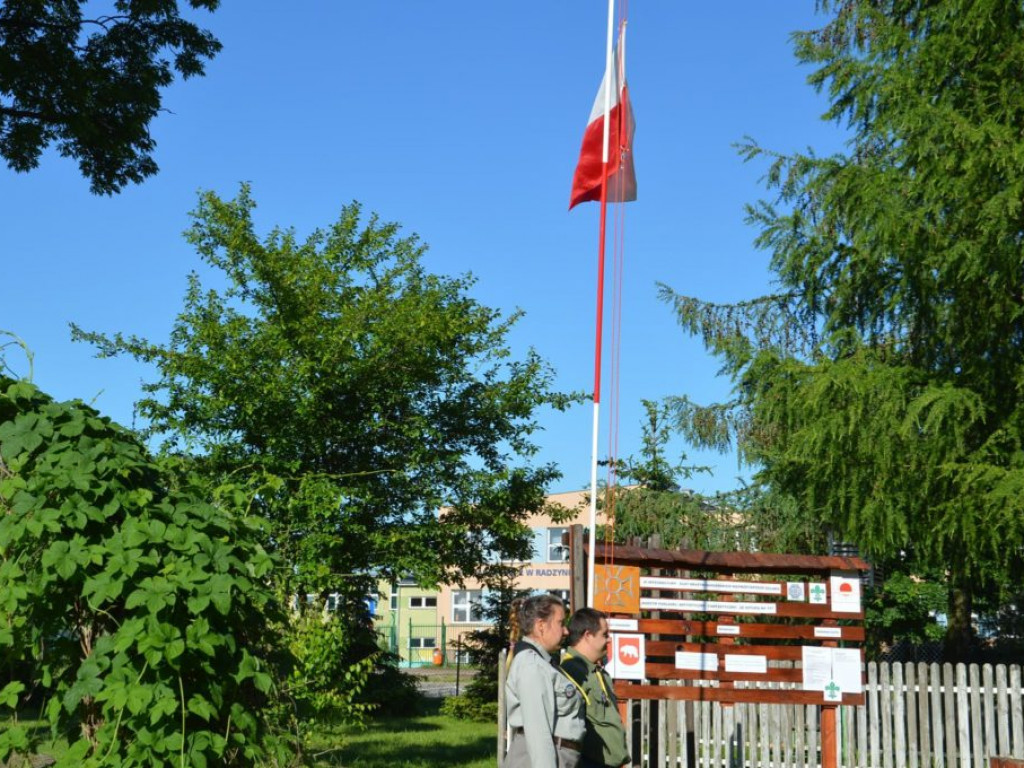 Rozpoczęcie zlotu harcerskiego w SOSW