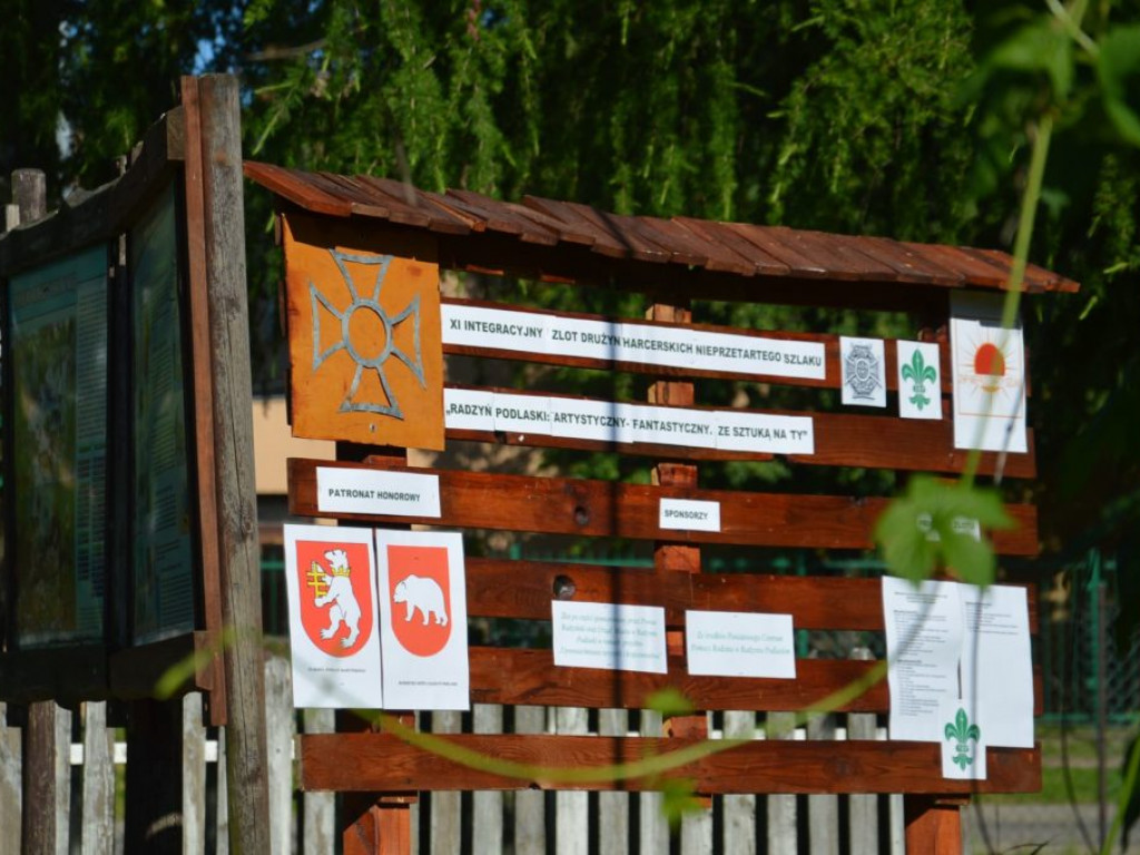 Rozpoczęcie zlotu harcerskiego w SOSW