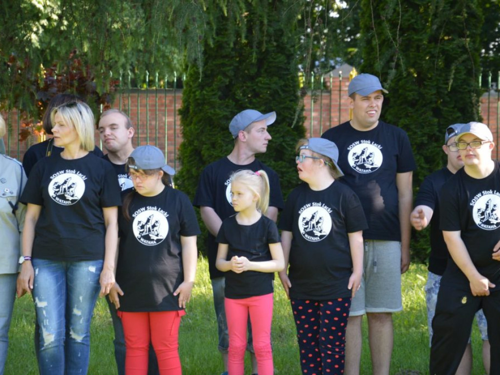 Rozpoczęcie zlotu harcerskiego w SOSW