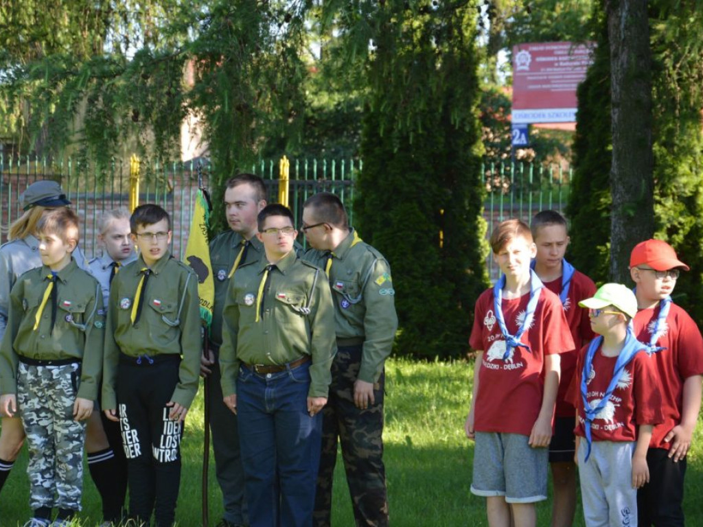 Rozpoczęcie zlotu harcerskiego w SOSW