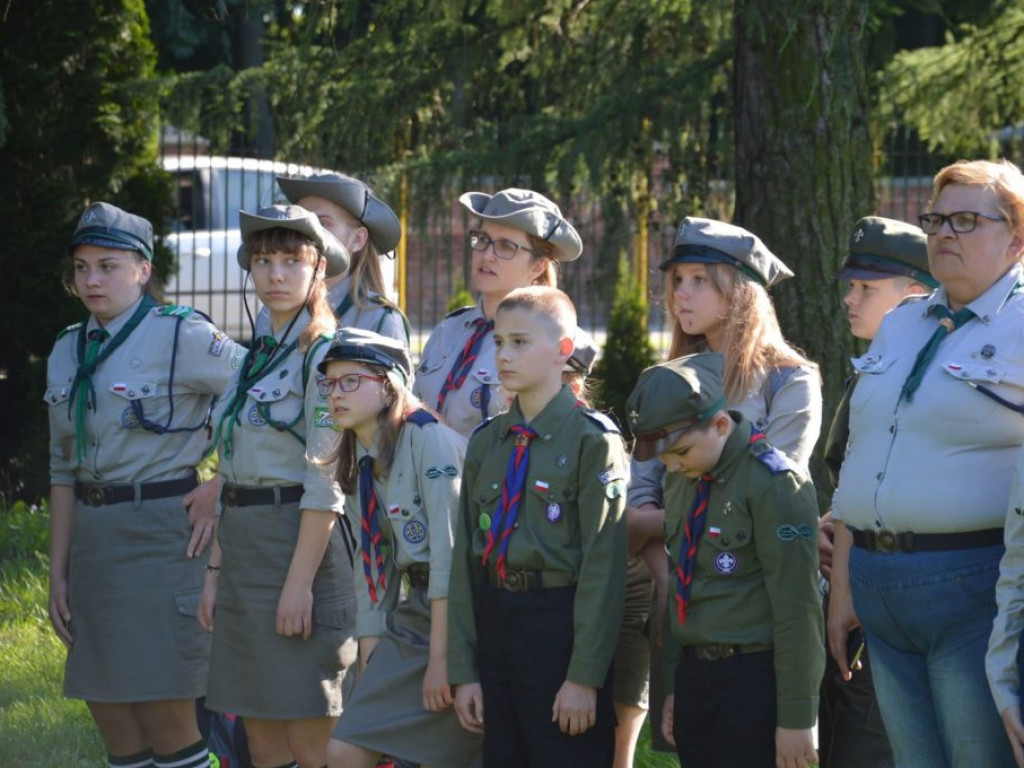 Rozpoczęcie zlotu harcerskiego w SOSW