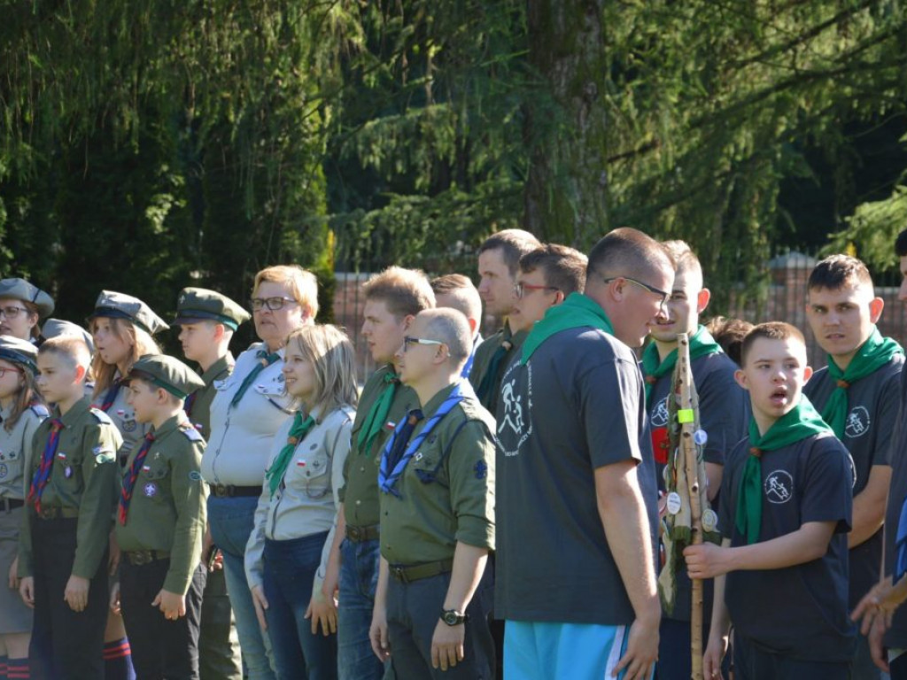 Rozpoczęcie zlotu harcerskiego w SOSW