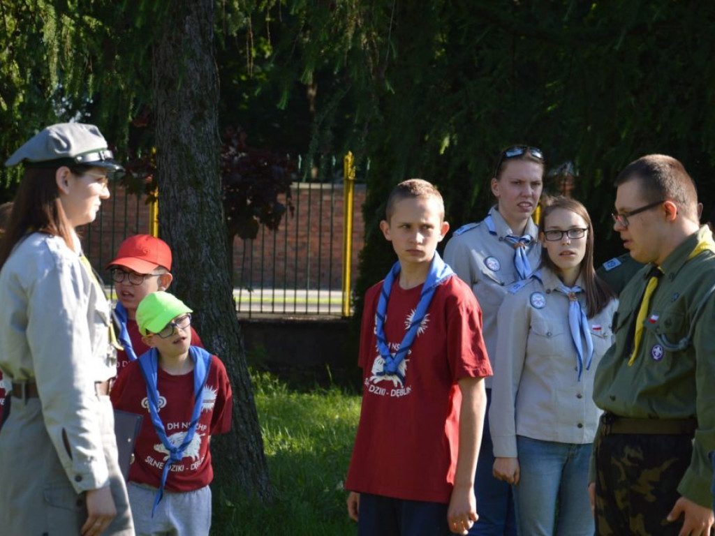 Rozpoczęcie zlotu harcerskiego w SOSW