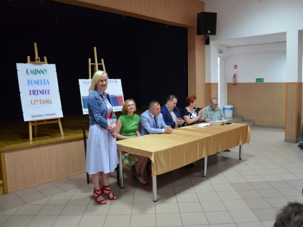 Gminny Konkurs Pięknego Czytania